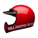 Casque BELL MOTO 3 Classic rouge
