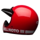 Casque Culture BELL MOTO 3 Classic rouge