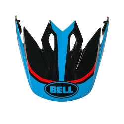 Visière BELL MX-9 MIPS Torch noir/bleu/rouge