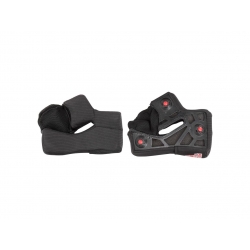 Coussinets de joues BELL STAR X-Static noir 35 mm
