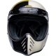 Casque Culture BELL MOTO 3 Atwyld Orbit blanc/noir