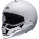 Casque Intégral BELL BROOZER Duplet blanc brillant