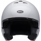 Casque Intégral BELL BROOZER Duplet blanc brillant