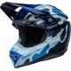 Casque Cross BELL MOTO-10 SPHERICAL Ferrandis Mechant bleu