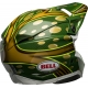 Casque Cross BELL MOTO-10 SPHERICAL MC Grath Replica 22 or/vert