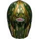 Casque Cross BELL MOTO-10 SPHERICAL MC Grath Replica 22 or/vert