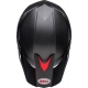 Casque Cross BELL MOTO-10 SPHERICAL Satin noir/rouge brillant