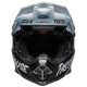 Casque Cross BELL MOTO-10 SPHERICAL Fasthouse Mod Squad noir/blanc