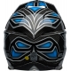 Casque Cross BELL MOTO-10 SPHERICAL Webb Marmont noir/bleu