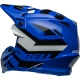 Casque Cross BELL MOTO-9S FLEX Banshee bleu/blanc