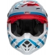 Casque Cross BELL MOTO-9S FLEX Banshee blanc/rouge