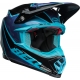 Casque Cross BELL MOTO-9S FLEX Sprite noir/bleu