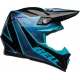 Casque Cross BELL MOTO-9S FLEX Sprite noir/bleu