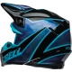 Casque Cross BELL MOTO-9S FLEX Sprite noir/bleu