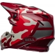 Casque Cross BELL MOTO-9S FLEX Ferrandis Méchant rouge/gris brillant