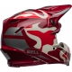 Casque Cross BELL MOTO-9S FLEX Ferrandis Méchant rouge/gris brillant