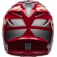 Casque Cross BELL MOTO-9S FLEX Ferrandis Méchant rouge/gris brillant