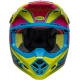 Casque Cross BELL MOTO-9S FLEX Sprite jaune/magenta