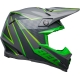 Casque Cross BELL MOTO-9S FLEX Sprite gris/vert