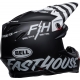 Casque Cross BELL MOTO-9S FLEX Fasthouse Crew noir/blanc mat