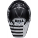 Casque Cross BELL MOTO-9S FLEX Fasthouse Crew noir/blanc mat