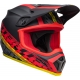 Casque Cross BELL MX-9 MIPS Offset noir/rouge mat