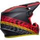 Casque Cross BELL MX-9 MIPS Offset noir/rouge mat