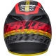 Casque Cross BELL MX-9 MIPS Offset noir/rouge mat