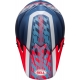 Casque Cross BELL MX-9 MIPS Offset Metallic bleu/blanc