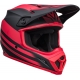 Casque Cross BELL MX-9 MIPS Disrupt noir/rouge mat