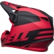 Casque Cross BELL MX-9 MIPS Disrupt noir/rouge mat