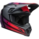 Casque Cross BELL MX-9 MIPS Alter Ego noir/rouge mat