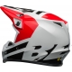 Casque Cross BELL MX-9 MIPS Alter Ego blanc/rouge/noir brillant