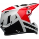 Casque Cross BELL MX-9 MIPS Alter Ego blanc/rouge/noir brillant