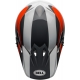 Casque Cross BELL MX-9 MIPS Dart gris anthracite/orange brillant