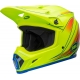 Casque Cross BELL MX-9 MIPS Zone jaune brillant