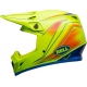 Casque Cross BELL MX-9 MIPS Zone jaune brillant