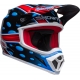 Casque Cross BELL MX-9 MIPS MC Grath Showtime 23 noir/rouge brillant