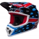 Casque Cross BELL MX-9 MIPS MC Grath Showtime 23 noir/rouge brillant