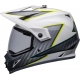 Casque BELL MX-9 Adventure MIPS Dalton blanc/jaune