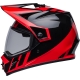 Casque BELL MX-9 Adventure MIPS Dash noir/rouge