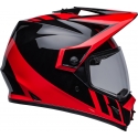 Casque BELL MX-9 Adventure MIPS Dash noir/rouge