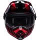 Casque BELL MX-9 Adventure MIPS Dash noir/rouge