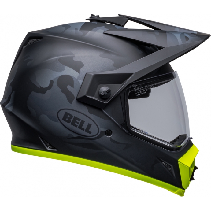 Casque BELL MX-9 Adventure MIPS Stealth camo noir/jaune mat