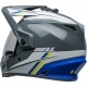 Casque BELL MX-9 Adventure MIPS Alpine gris/bleu