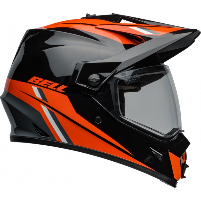 Casque BELL MX-9 Adventure MIPS Alpine noir/orange