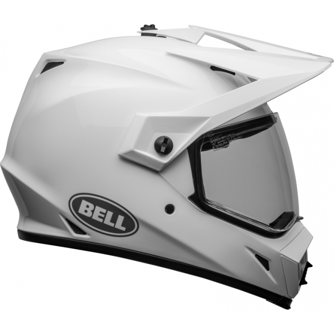 Casque BELL MX-9 Adventure MIPS Solid blanc brillant